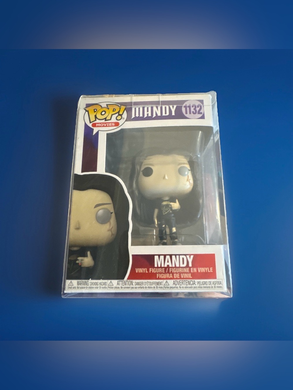Funko Pop Mandy 1132 - Horror - with pop protector